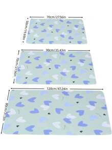 1pc Waterproof Pet Training Pad, Lightweight Anti-Slip, Suitable For Cats & Dogs, Quick-Drying Surface, Reusable & Washable, Fits Various Pet Sizes, All-Season Use