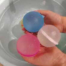 3/6 Pezzi, Palloncini ad acqua riutilizzabili, Palloncini ad acqua ricaricabili e autosigilanti, Palloncini ad acqua magnetici in silicone morbido, Palline ad acqua con fibbia, Giochi di battaglia ad acqua, Parco acquatico, Feste estive (colore e stile casuali) Palloncini ad acqua magnetici riutilizzabili Riempimento rapido Giocattolo a sfera d'acqua autosigilante Nuovi palloncini ad acqua in silicone riutilizzabili Riempimento rapido Bomba d'acqua autosigilante Palle da splash per piscina