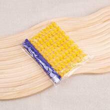 Best Selling English Letters & Number Symbol Stamp Cookie Molds, Creative Simulation Cookie Cutters, Movable Type Cookie Molds - Yellow - View 2