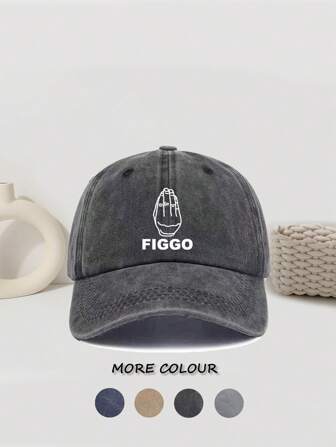 Casquette de baseball à graphique Figgo Y2K - Casquette snapback rétro décontractée unisexe - Style hip hop de rue - Cadeau parfait pour la pêche et les activités extérieures