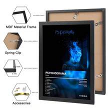 FajerminArt Optional Frame Dave's Psychodrama Album Cover Wall Arts Canvas Posters, Vintage Hip Hop Decor For Living Room, Bedroom, Office - Creative Wall Art Print, Perfect Gift Idea - Multicolor - View 9