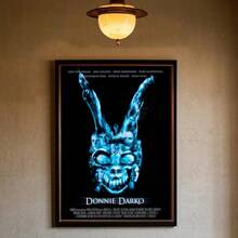 1pc/3PCS Wall Arts Posters Optional Frame Wall Decor,Room Decor Horro D-Donnie D-Darko Poster Wall Art Painting For Home Room Decoration Bedroom Wall Decor Canvas Waterproof Post