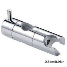 手持花洒喷头支架手持花洒臂适配器滑动夹适用于家庭酒店浴室 - 銀色 - 查看 7