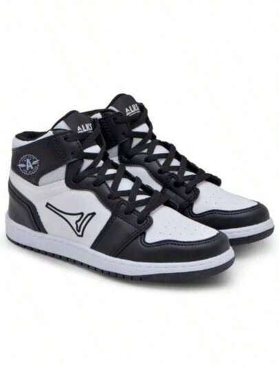 RAYRA Tênis Sneaker Botinha Casual Moda Cano Alto Marca Top Fitness Confortável Várias Cores