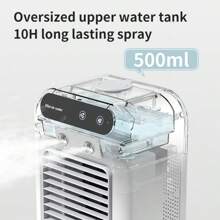 SOKANY Mini Small Household Usb Spray Air Cooler Portable Air Conditioning Fan Desktop Humidifying Electric Fan