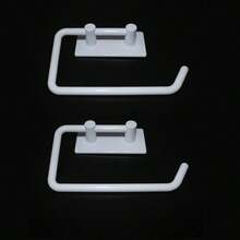 Kitchen Towel Holder Bathroom Toilet Paper Holder Solid Paper Towel Dispenser Cling Film Rack Roll Paper Holder Wall Mount Storage Organizer Rack Stand Waterproof Self Adhesive Stainless Steel - Multicolor - View 14