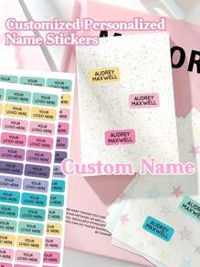 Custom Name Stickers, Personalized School Labels, Daycare Name Labels, Waterproof Dishwasher Friendly Labels, Design Your Own, Bottle Labels, School Supplies,Back To School,Multi-Functional,Ornamental,Reusable,Modern,Colorful,Cute,Vintage,Cartoon,Kawaii,Custom,Personalized,Unique,Customized,Workers,Clients,Students,For Business/Work/Office,For School,Multi-Functional,Ornamental,Reusable,Modern,Colorful,Cute,Vintage,Cartoon,Kawaii,Custom,Personalized,Unique,Customized,Workers,Clients,Students,For Business/Work/Office,For School