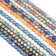 1 Strang mit ca. 85 elektroplattierte Glasschmetterlings-Perlen, multi-Stile und Farben, modisch, handgefertigtes DIY Perlenfädeln für Armband, Halskette, Ohrringe, Schmuckherstellung, Anhänger, Dekorationen, Großhandelsperlen