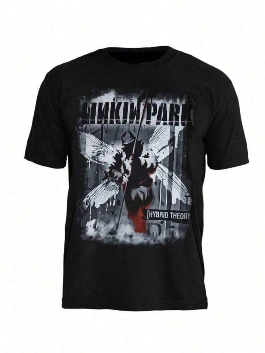 Linkin Park Band T-Shirt Fan Shirt 100% Cotton Thread 30.1 - màu đen - Xem 1