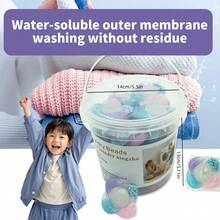 12g/Tub 50pcs Fabric Softener Beads, Long Lasting Fragrance, Clothes Refreshing Fragrance Beads, Laundry Supplies, Clothing Care