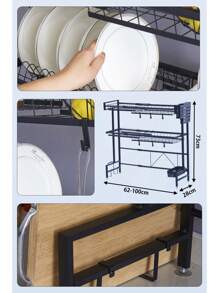 KUKUAN Crockery Cabinet & Kitchen Storage, Storage Racks