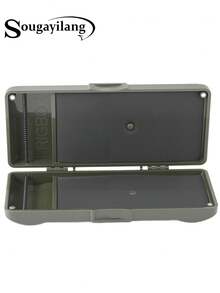 SOUGAYILANG 1PC多功能渔具鲤鱼钓鱼配件线组多层塑料收纳盒二合一鲤鱼配件盒带刻度欧式鱼线盒Ronny渔具组渔具收纳 - 墨綠色 - 查看 15