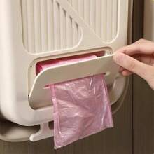 Cubo de basura plegable para la familia, armario, cubo de basura autoportante, clasificador de residuos para el hogar y la cocina, cubo de basura para el baño, cubo de basura doméstico montado en la pared