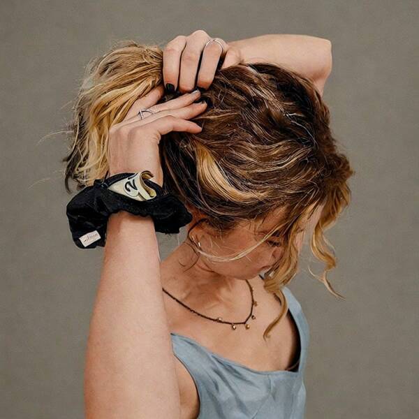 Estuche oculto portátil para dinero privado, almacenamiento secreto en el cabello, con cierre de cremallera para guardar llaves, efectivo, joyas para viajes y actividades al aire libre