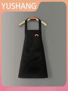 厨房围裙，防水防油，易擦手，适合餐饮服务，家庭烹饪，清洁。四季薄围裙，女士烹饪围裙，园艺围裙，防水防油围裙 - 彩色 - 查看 2