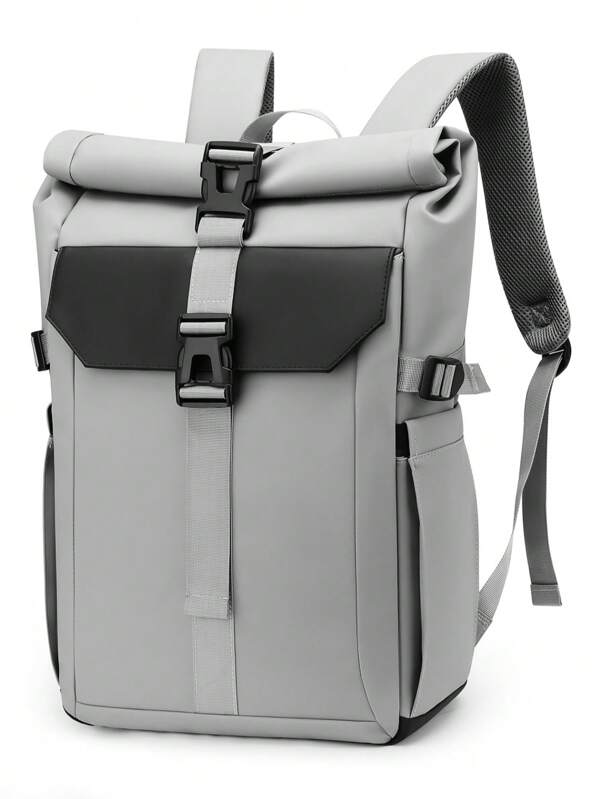 Sac à dos pour ordinateur portable, affaires, voyage, grand sac étanche pour ordinateur pour hommes avec housse pour valise, sac à dos pour collège et école, cadeau, sac de randonnée pour adultes, sac à dos pour appareil photo étanche, sacoche pour photographe DSLR SLR hybride avec compartiment pour ordinateur portable et housse de pluie, sac de cours