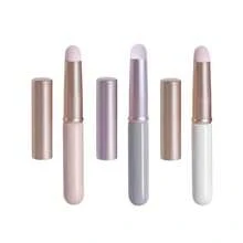 High Quality Lipstick Brush With Cap For Lip Makeup Beginners Easy To Clean And Reusabl