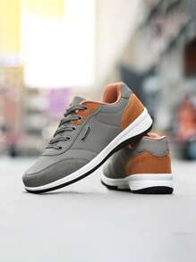 2025 Men's Slip-Resistant, Durable Flat Shoes, Suitable For Party, Vacation, Commuting, Outdoor, Shopping, Daily Wear, Work, Fashionable Casual Sports Sneakers For Walking, Running