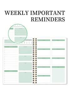 BUBU 每日计划器 - 待办事项列表任务，重要时间管理和膳食计划，高效组织和确定优先级，提高您的工作效率学校用品返校