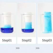 30/20/15/10/8/5/3/2/1pc Disposable Dry Hair Cap/Towel, Thick Absorbent Hair Drying Towel, Suitable For Travel, Includes Hair Caps And Bath Towels Hair Bonnet Shower Towels For Beauty Salon, Hotel Sports,Home Essentials, Towel, Skin Care Hair Drying Towel Wrap - White - View 10