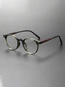 Top Brand Classics Style Hand-Made Round Acetate Glasses For Men Women Retro Optical Eyeglasses Frame Men Accessories