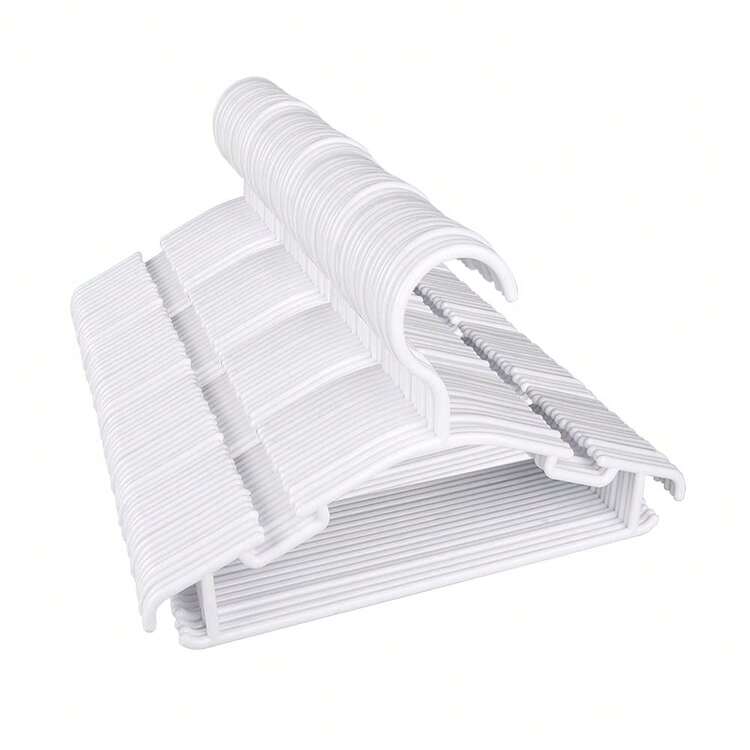 20/30 Móc treo quần áo trẻ em, Móc treo bằng nhựa màu trắng cho trẻ em, Móc treo nhỏ 10,24 inch có thiết kế chống trượt, hữu ích để sắp xếp quần áo - Nhiều màu - Xem 12