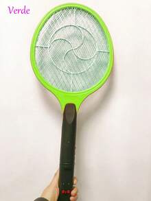 Electric Racket, Rechargeable Anti-Insect, Electric Mosquito Killer Racket, Indoor And Outdoor Fly Swatter For Mosquito And Fly Pests - Green - View 10