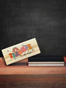 1pc Custom Personalized Teacher Whiteboard Eraser With, Custom Preschool Teacher Name Eraser Gifts, Hand Painted, Custom Teacher Appreciation Gifts,Personalized Gifts, Holiday Decorations, Gifts For Teachers, Creative Teacher Gifts, Back To School Gifts,There Are 23 Styles To Choose From