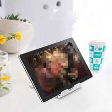 1 Plastic Desktop Phone Holder, Foldable Portable Phone Holder