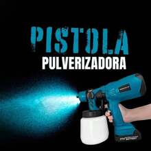 High Pressure Paint Sprayer Battery 21V 2000mah 1000ml Nozzle HVLP - Aleatorio - View 8