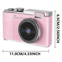 Dziecięca kamera do selfie, prezenty urodzinowe na Boże Narodzenie dla chłopców w wieku 6-9+, cyfrowe kamery wideo HD dla maluchów, przenośna zabawka dla chłopców w wieku 6, 7 i 8 lat