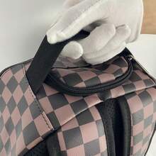 时尚男女通用背包，高中/大学生书包，大容量户外旅行通勤，校园，卡通，高中，返校