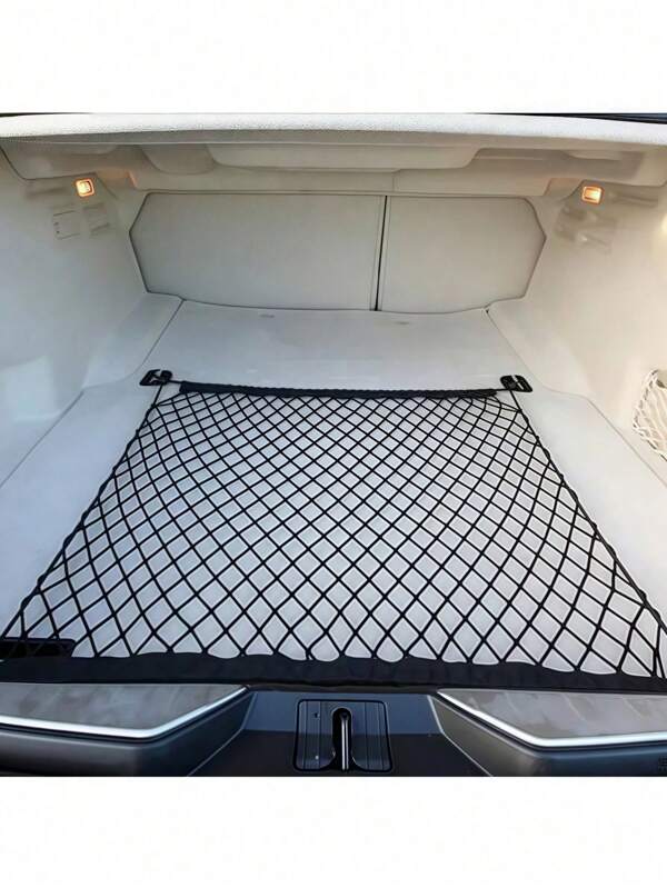 A 40 x 90 cm/70 x 70 cm/60 x 110 cm Kofferraumnetz, Auto-Styling-Netz, elastisches Nylonnetz, Rückseite, Kofferraum-Organizer, Netz, Kofferraum-Gepäcknetz, Set-Aufbewahrungsnetz, Auto-Aufbewahrungsnetz, Kleinteile-Aufbewahrungsnetz, festes Auto-Gepäcknetz