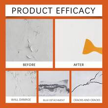 1套墙面修补膏，钉孔修补，剥落，开裂，钉孔，墙洞墙面修补膏，白色家用腻子膏，防霉无味墙面修补膏 - 多款式 - 查看 4