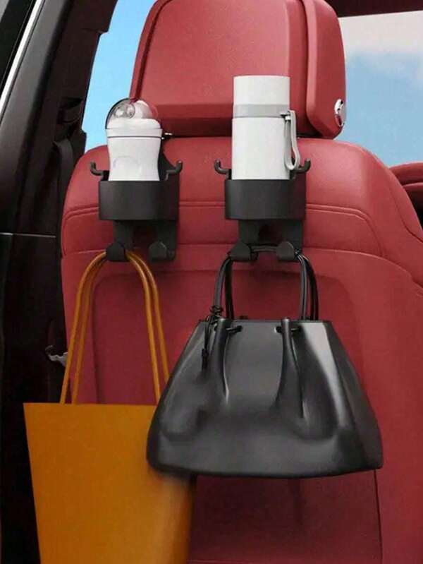 2/1 Pack Multifunctional Car Cup Holder Hook - Phone Holder, Back Seat Organizer, Creative Car Accessories