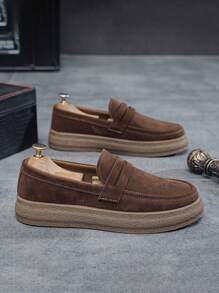 Heren casual canvas niche instappers, comfortabele lichtgewicht lage loafers geschikt voor alle seizoenen
