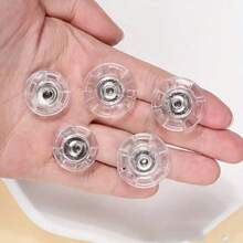 10pcs/20pcs Knitted Garment Invisible Snap Fasteners, For Knitted Sweaters/Jackets Sewing DIY Accessories - Clear - View 11