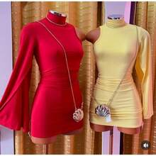 Women's Dress Zero Sleeve Gringa Fashion Paty Show Livestock Party Summer Sao Joao - 鏽棕色 - 查看 6