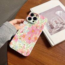 Funda para teléfono (1 unidad) Diseño de dibujos animados con estilo retro. Funda de cuerpo completo con bisel elevado y protección para lentes. Compatible con los modelos de teléfono 16/15/14/13/12/11/Plus/Pro/Especial. - Colores mixtos 1 - Ver 6