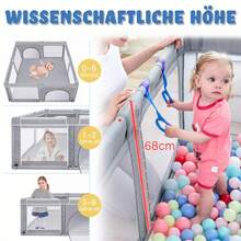 Sponde di sicurezza per letti per bambini - Grigio - Visualizzare 3