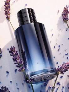 Perfume hombre Eau de Toilette Sauvage Hombre 100ml Perfume Fresco Aromático Amaderado Especiado Pimienta Bergamota Calabria Geranio Lavanda Vetiver Pachulí Cedro Ládano Ambroxan Masculinidad Moderna Elegante Versátil Ideal Oficina Trabajo Uso Diario Reuniones Citas Noche Fiesta Regalo Perfecto Novio Esposo Cumpleaños Aniversario Navidad Vegano Cruelty Free Recargable Sustentable - Azul y blanco - Ver 3