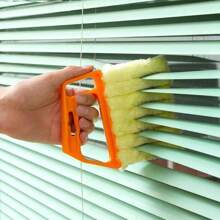 Multifunctional Window Blind Cleaning Brush, Home Curtain Cleaning Tool, Air Conditioner Vent Dust Remover, Crevice Brush