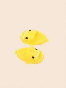 1 双可爱卡通鲨鱼风格 BJD 娃娃家居拖鞋，微型模型（男女通用，不分左右）