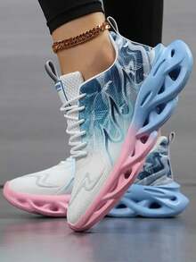 Women's Comfortable Casual High-Top Sports Shoes, Outdoor Running Thick Sole Basketball Shoes