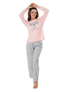 WHISPERS Women Pajama Sets - Melon - View 2