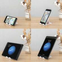 1 Plastic Desktop Phone Holder, Foldable Portable Phone Holder