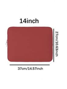 1 pieza Funda de laptop minimalista y elegante, cabe computadoras portátiles de 11"/13"/14"/15", tabletas