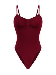 GAOVOT Y2k Sexy Hot Girl Tight All-Season Sporty Casual Halter Jumpsuit