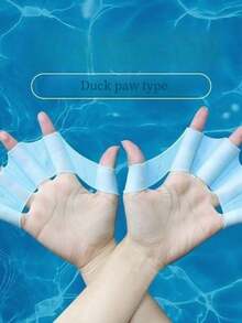 Silikonhandflossen zum Schwimmen, geeignet für Erwachsene, Männer, Frauen, Kinder, Tauchen, professionelle Schwimmbahnzubehör, Schwimmlernhilfen, Meerjungfrauen Schnorchelhandschuhe