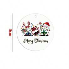 1 Stück Weihnachtsbaum Dekoration Anhänger, Frohes Neues Jahr Party Hängende Dekoration Anhänger, Neujahrsgeschenk, Rentier, Weihnachtsmann, Schneeflocke, Zuckerstange, Rot kariert und andere Muster Designs, geeignet für Weihnachtsferien Umgebung Dekoration, Heim Dekoration, Weihnachtsbaum Dekorationen, Feiertags Ornamente, Anhänger, Fröhliche Weihnachten Weihnachtsdekoration Raumdekor Winter